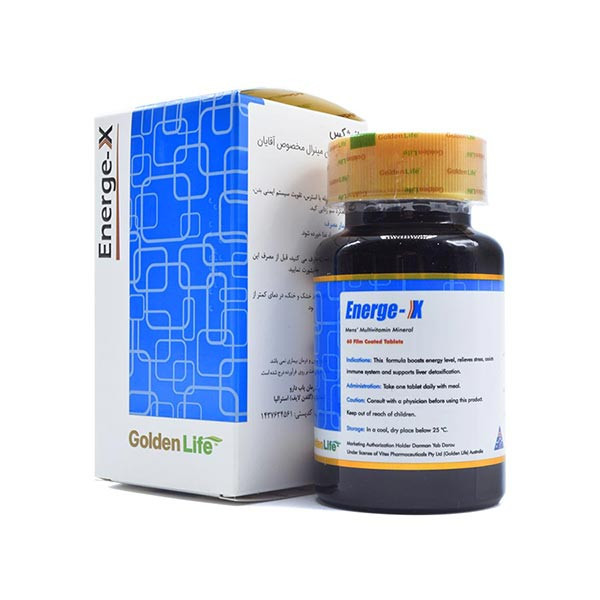 گلدن لایف _انرژکس قرص 30 عددی